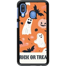Samsung Galaxy A40 Case Hülle - Halloween 2025 Trick or treat