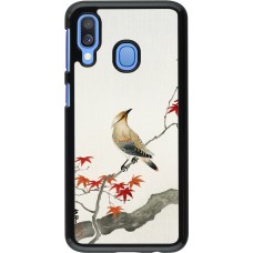 Samsung Galaxy A40 Case Hülle - Japanese Bird