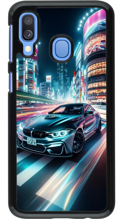 Samsung Galaxy A40 Case Hülle - BMW M4 Tokio Nacht