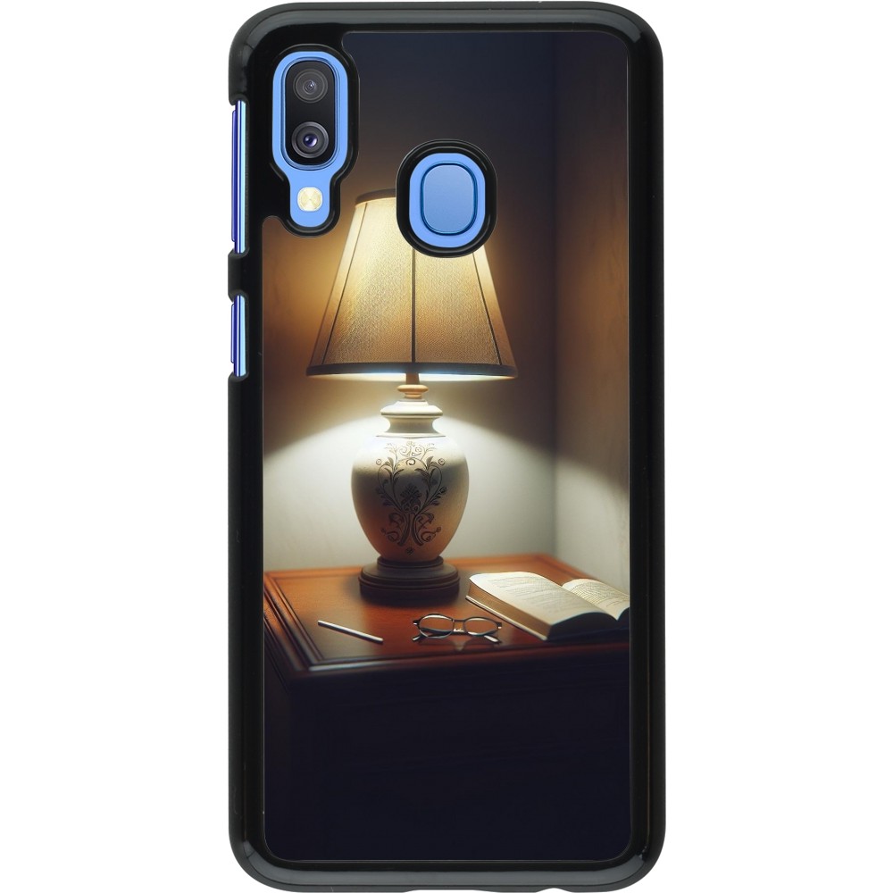 Samsung Galaxy A40 Case Hülle - Mitternachtsleuchten