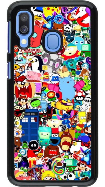 Coque Samsung Galaxy A40 - Mixed cartoons