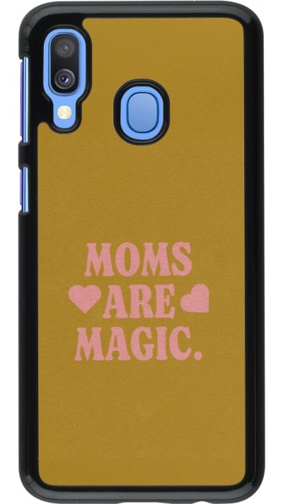 Coque Samsung Galaxy A40 - Mom 2026 Are Magic