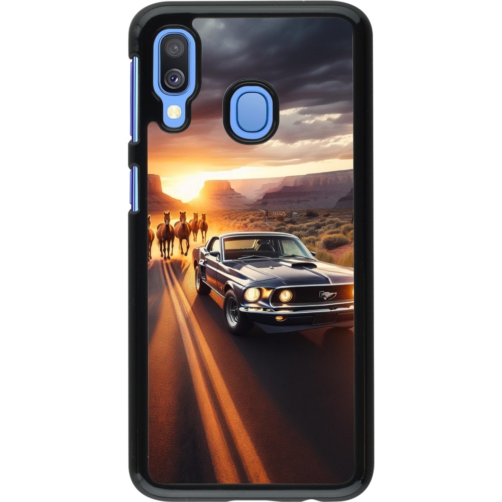 Coque Samsung Galaxy A40 - Mustang 69 Grand Canyon