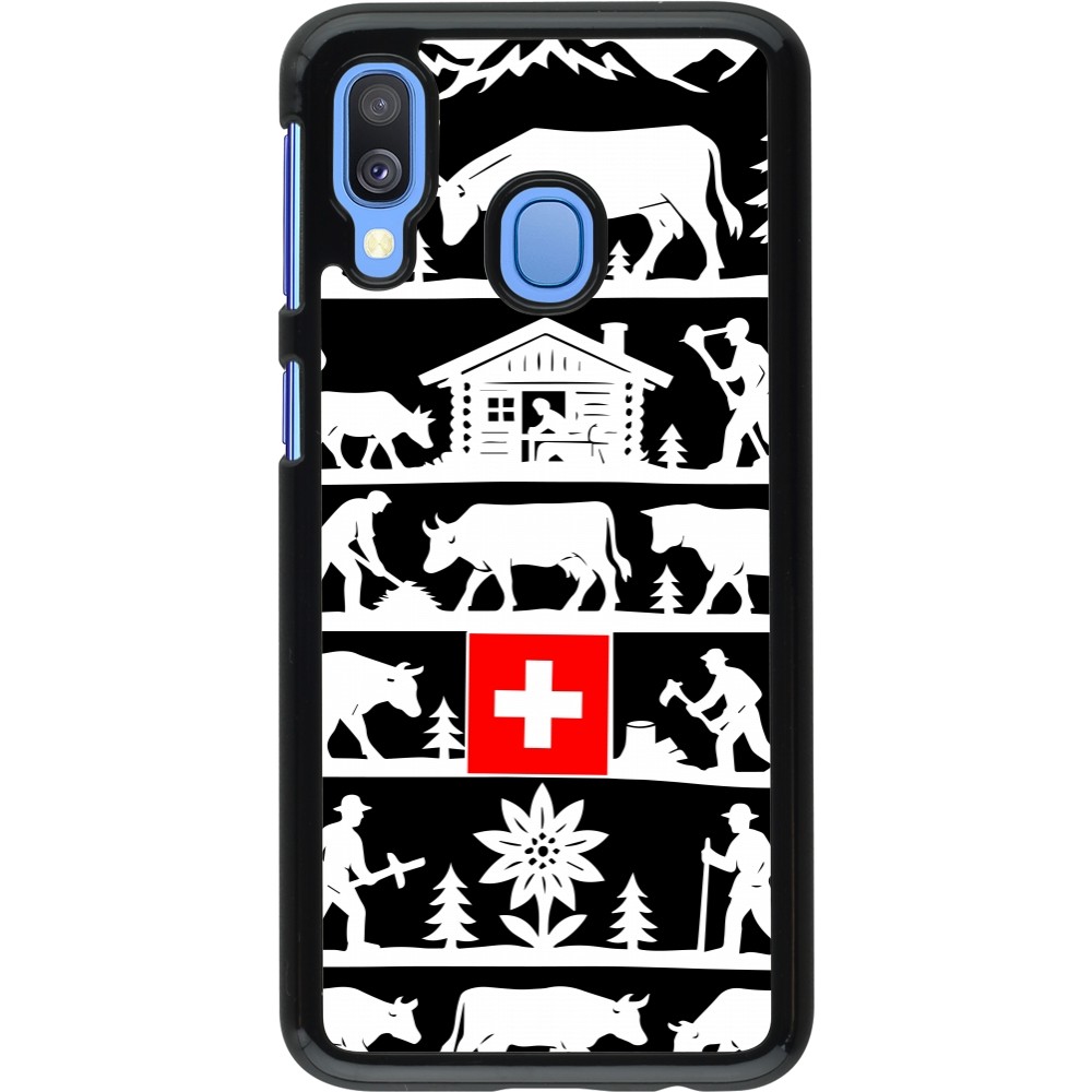 Samsung Galaxy A40 Case Hülle - Poya Schweiz 1 schwarz