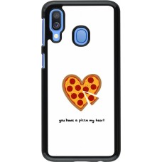 Coque Samsung Galaxy A40 - Saint Valentines Day 26 You have my pizza heart