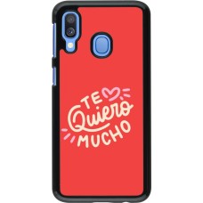 Coque Samsung Galaxy A40 - Saint Valentines Day 26 Te quiero mucho