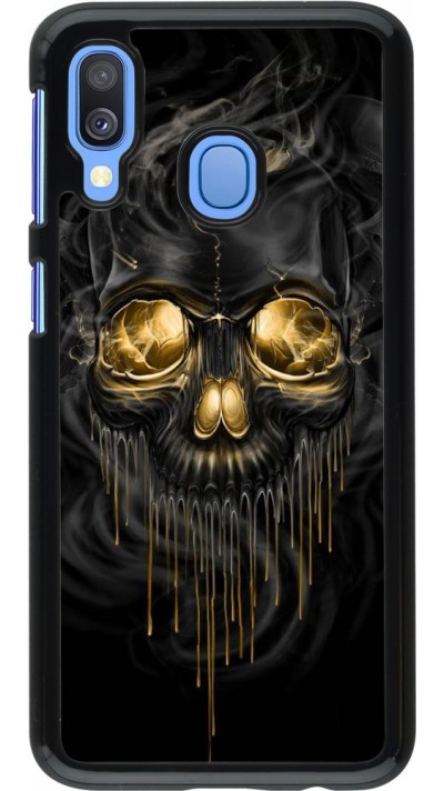 Hülle Samsung Galaxy A40 - Skull 02