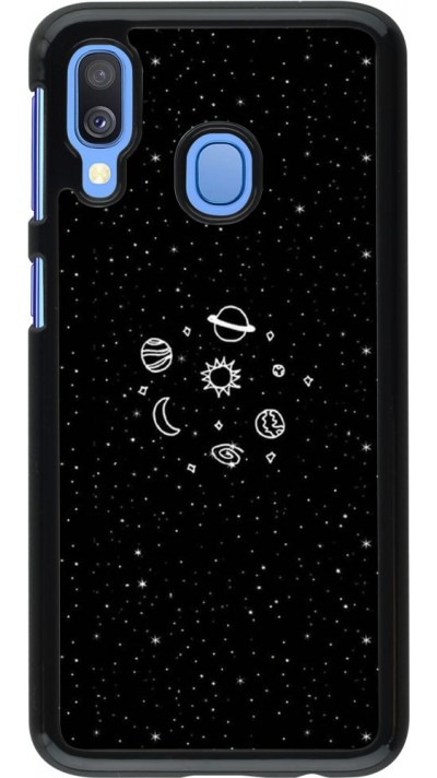 Coque Samsung Galaxy A40 - Space Doodle
