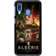 Coque Samsung Galaxy A40 - Football Algérie splash 2026