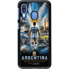 Coque Samsung Galaxy A40 - Football Argentine splash 2026