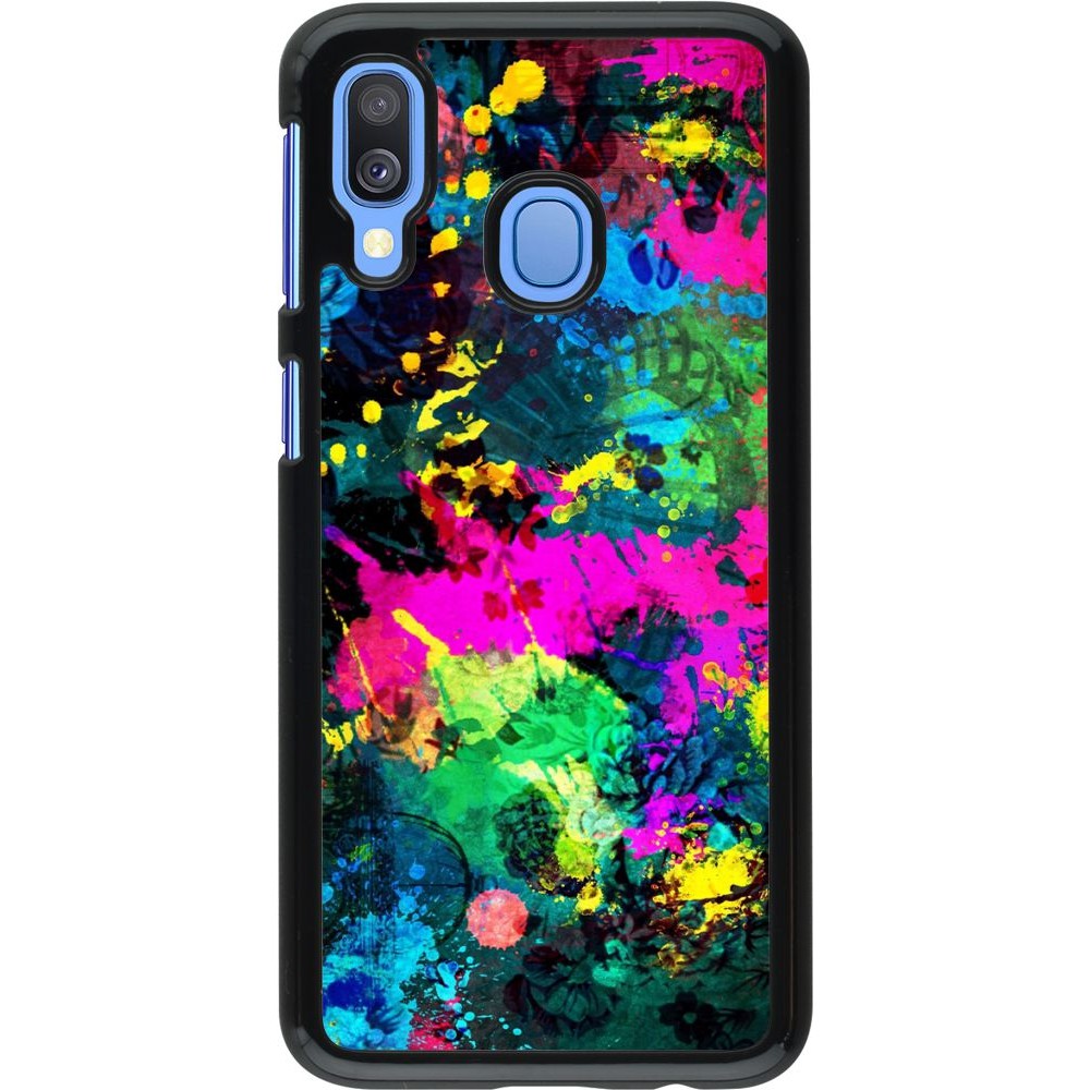 Coque Samsung Galaxy A40 - splash paint