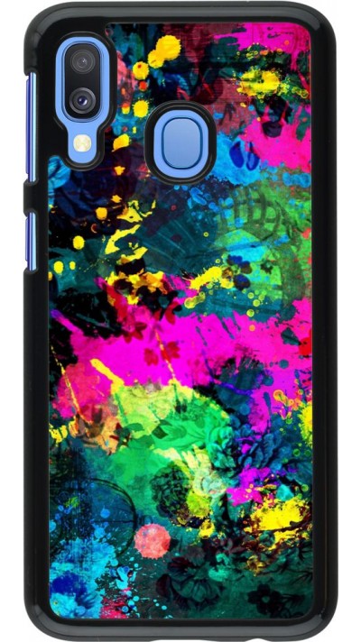 Coque Samsung Galaxy A40 - splash paint