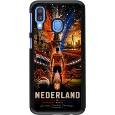 Coque Samsung Galaxy A40 - Football Pays-Bas splash 2026