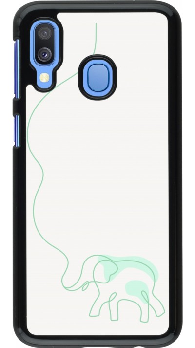 Samsung Galaxy A40 Case Hülle - Spring 23 baby elephant