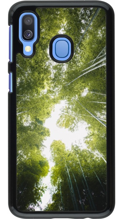 Coque Samsung Galaxy A40 - Spring 23 forest blue sky
