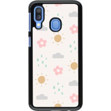 Samsung Galaxy A40 Case Hülle - Spring 23 weather