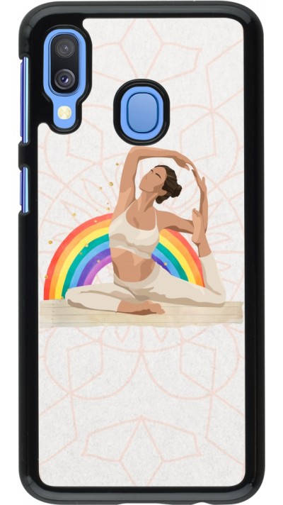 Coque Samsung Galaxy A40 - Spring 23 yoga vibe