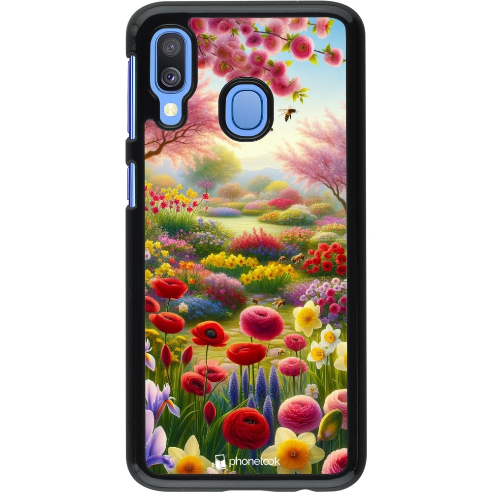 Samsung Galaxy A40 Case Hülle - Frühling 25 Strauß Frühling
