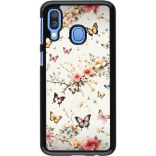 Coque Samsung Galaxy A40 - Spring 25 Papillons Légers