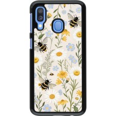 Coque Samsung Galaxy A40 - Pattern bees 2026