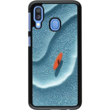 Samsung Galaxy A40 Case Hülle - Orange surf Summer 2026