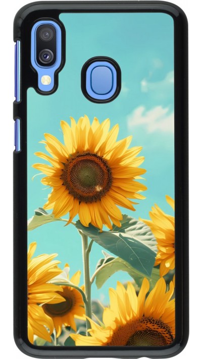 Samsung Galaxy A40 Case Hülle - Sunflowers Summer 2026
