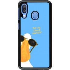 Samsung Galaxy A40 Case Hülle - Tell me about yourself Summer 2026