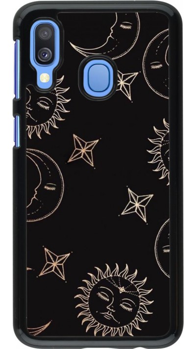 Coque Samsung Galaxy A40 - Suns and Moons