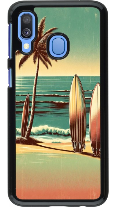 Samsung Galaxy A40 Case Hülle - Surf Paradise