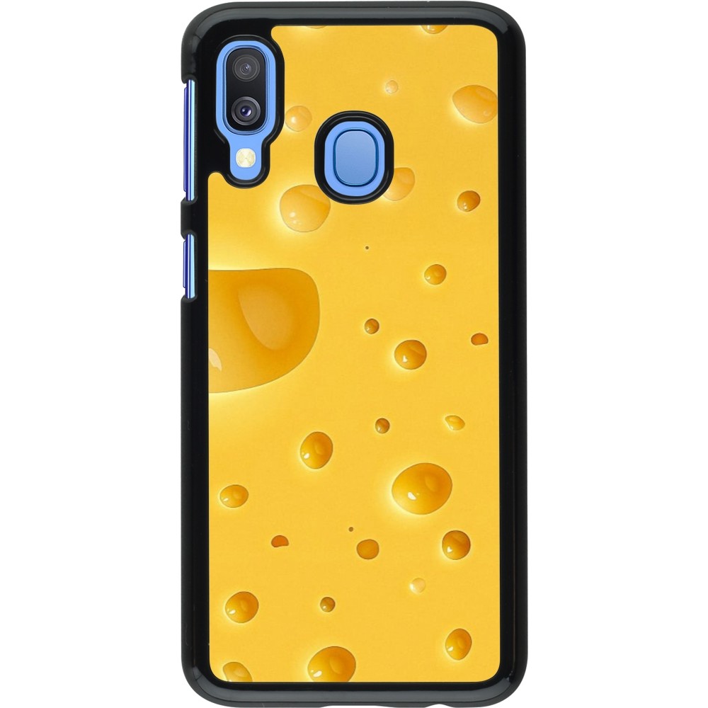 Samsung Galaxy A40 Case Hülle -  Nationalfeiertag Schweiz Cheese
