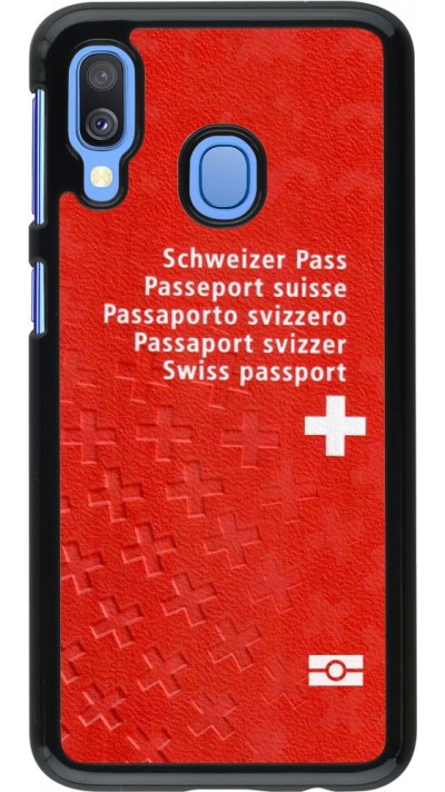 Coque Samsung Galaxy A40 - Swiss Passport
