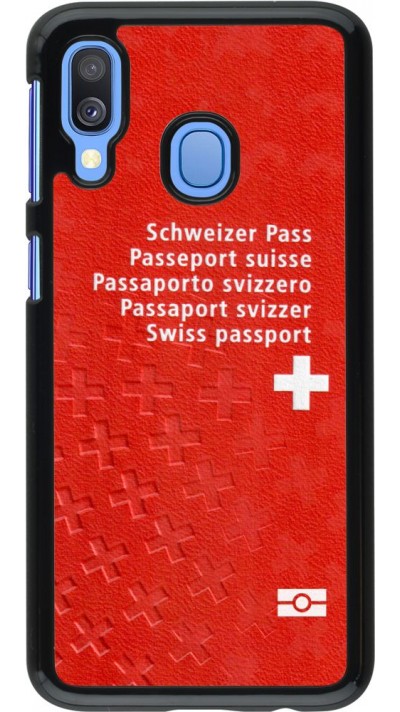 Hülle Samsung Galaxy A40 - Swiss Passport