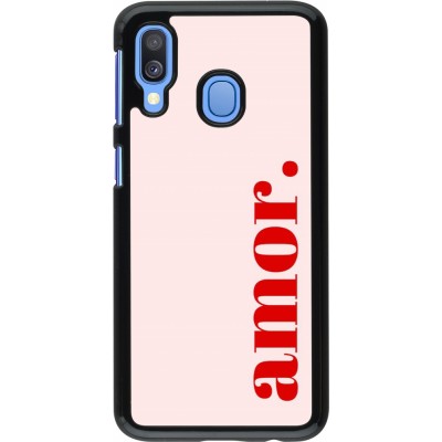 Samsung Galaxy A40 Case Hülle - Valentine 2024 amor