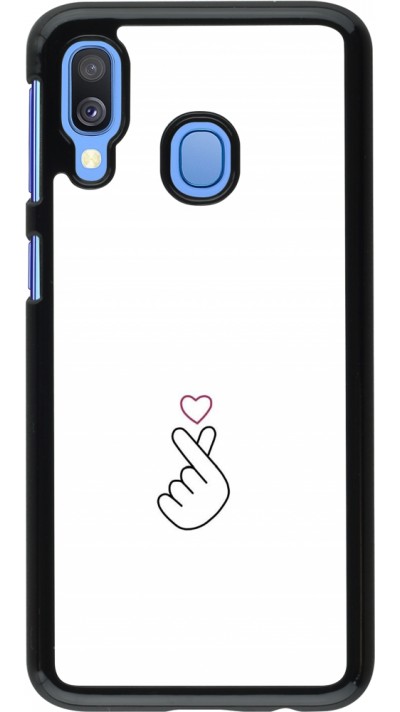 Coque Samsung Galaxy A40 - Valentine 2024 heart by Millennials