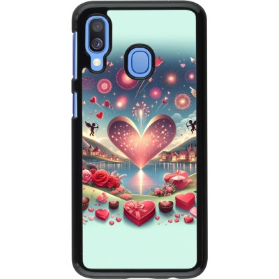 Coque Samsung Galaxy A40 - Valentine 2025 Chic