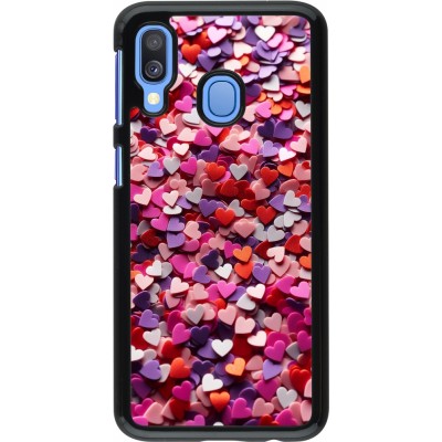 Coque Samsung Galaxy A40 - Valentine 2025 Confetti