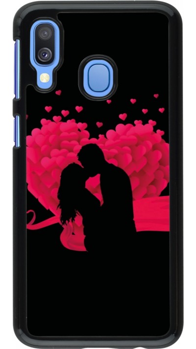 Coque Samsung Galaxy A40 - Valentine 2023 passionate kiss