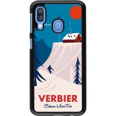 Samsung Galaxy A40 Case Hülle - Verbier Cabane Mont-Fort
