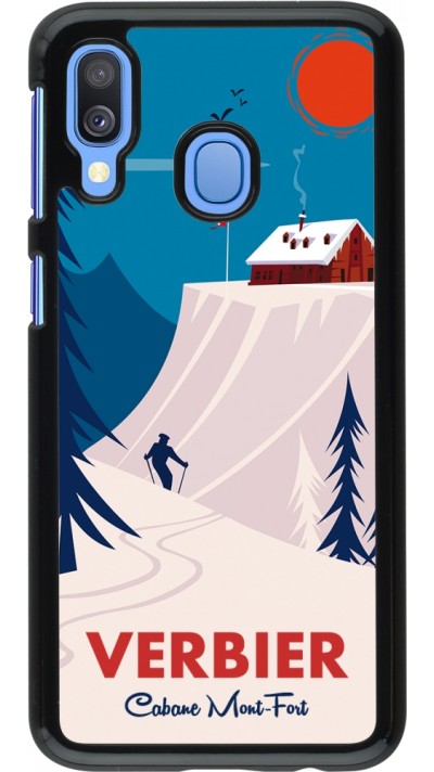 Coque Samsung Galaxy A40 - Verbier Cabane Mont-Fort