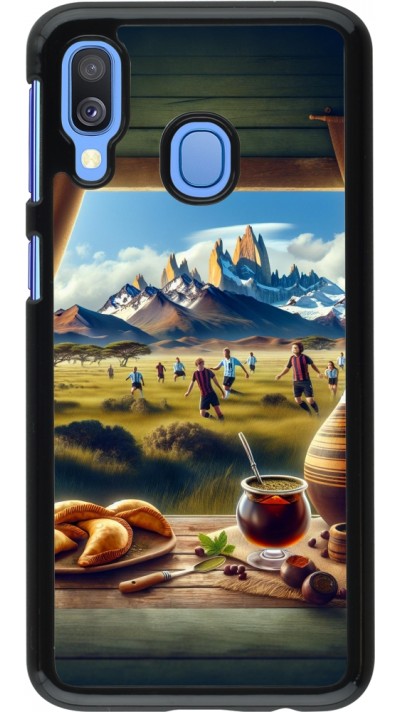 Samsung Galaxy A40 Case Hülle - Argentinische Vibes