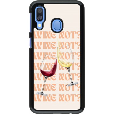 Samsung Galaxy A40 Case Hülle - Wine not