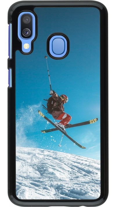 Coque Samsung Galaxy A40 - Winter 22 Ski Jump