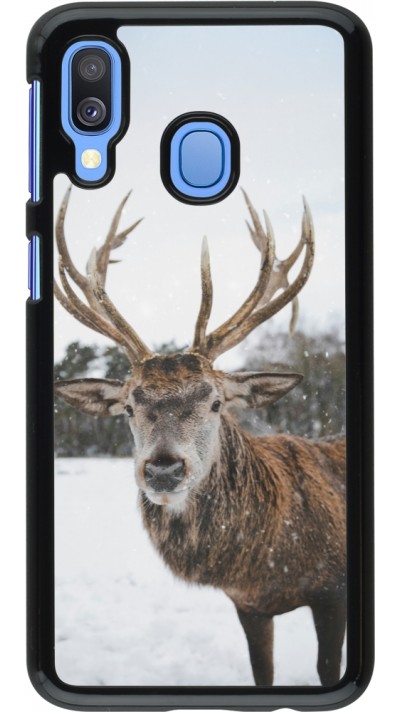 Coque Samsung Galaxy A40 - Winter 25 Winter reindeer
