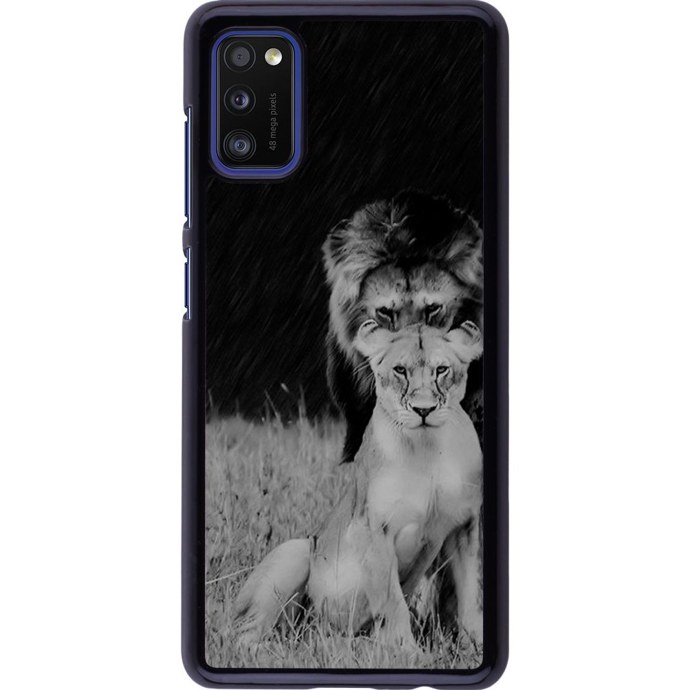 Coque Samsung Galaxy A41 - Angry lions