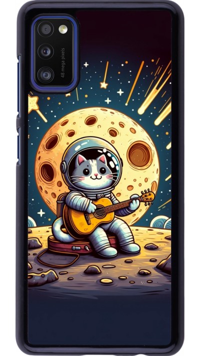 Samsung Galaxy A41 Case Hülle - AstroKatze RockMond