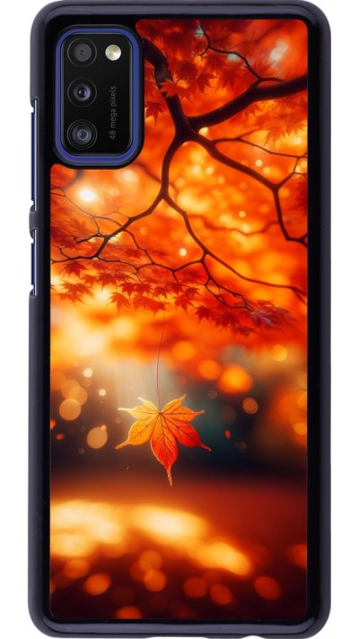 Coque Samsung Galaxy A41 - Automne Magique Orange