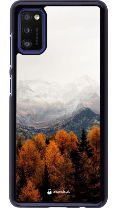 Hülle Samsung Galaxy A41 - Autumn 21 Forest Mountain