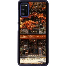Samsung Galaxy A41 Case Hülle - Autumn 25 Coffee shop