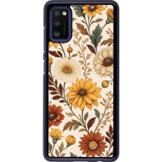 Samsung Galaxy A41 Case Hülle - Autumn 25 Flower pattern