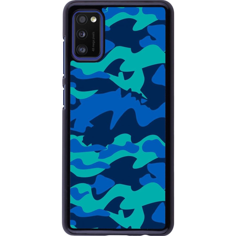 Hülle Samsung Galaxy A41 - Camo Blue